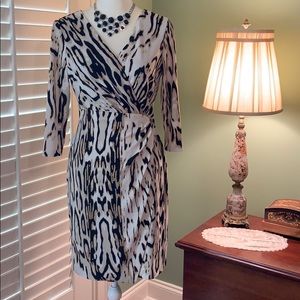 NWT Tahari by Arthur S. Levine Faux Wrap Dress